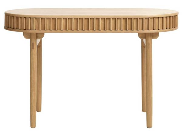 Yoffers Schreibtisch Braun - Massivholz - 120 x 75 x 60 cm