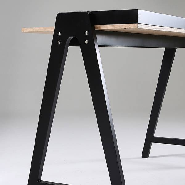 Schreibtisch BDT-0024H Schwarz