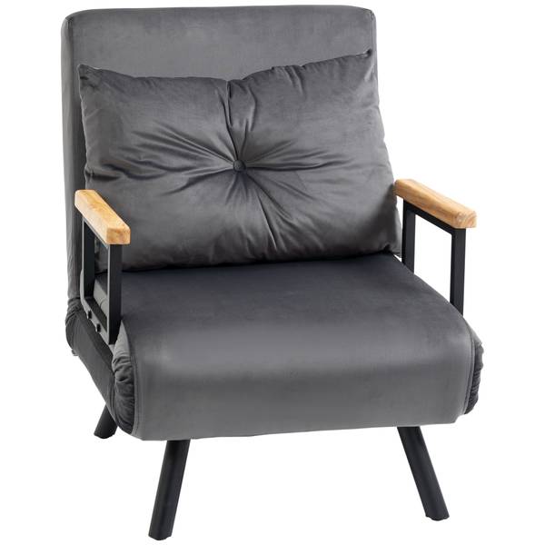 Schlafsofa 839-834V00CG Dunkelgrau