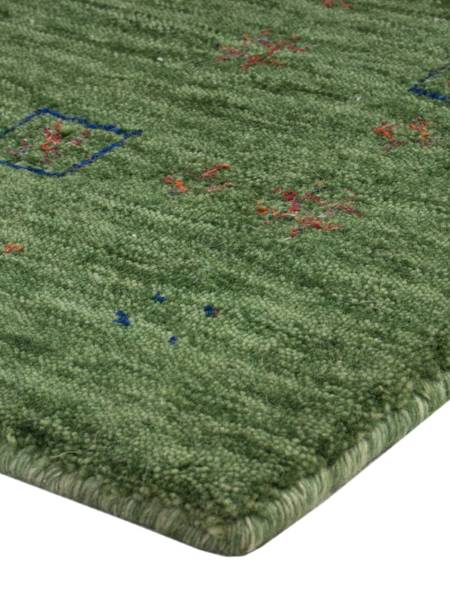Kurzflorteppich Naturals Grün - Naturfaser - 60 x 2 x 90 cm