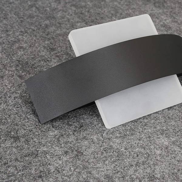 Wandleuchte Xylar Schwarz - Eisen - 12 x 5 x 24 cm