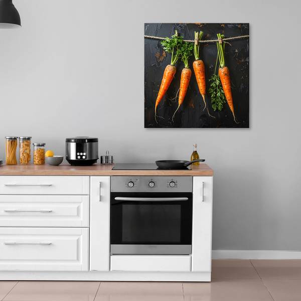 Wandbild Gemüse 60 x 60 cm