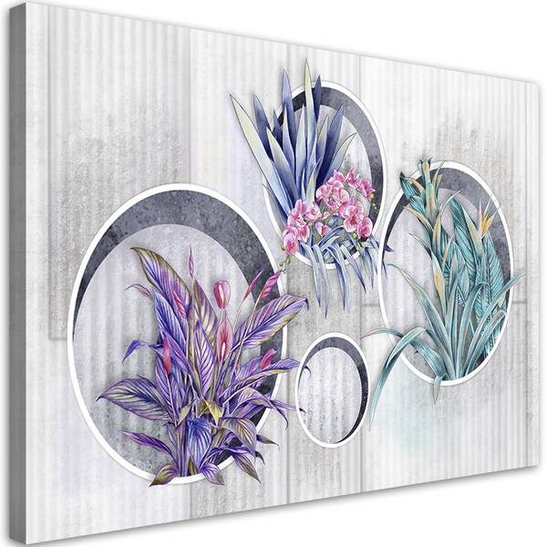 Canvas schilderij Planten 60 x 40 cm