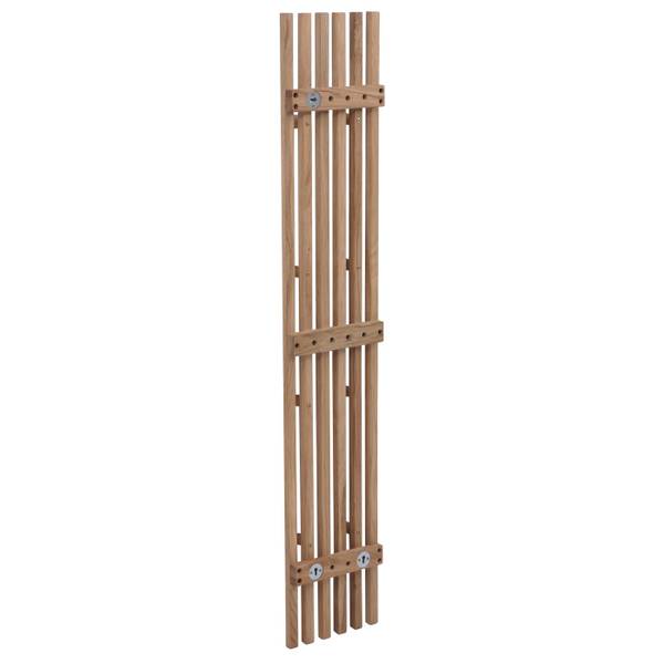 Garderobenpaneel P56 Braun - Eiche - 21 x 120 x 6 cm