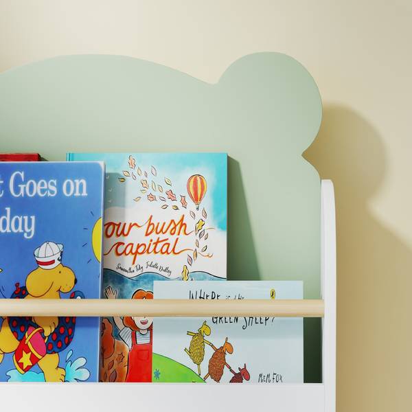 Kinder Bücherregal 311-095V90GN Grün