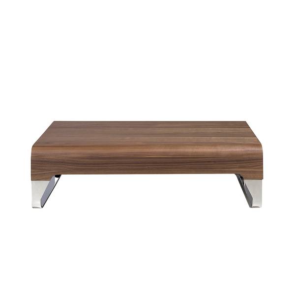 Couchtisch 2001 Braun - Walnuss - Stahl - 120 x 34 x 70 cm