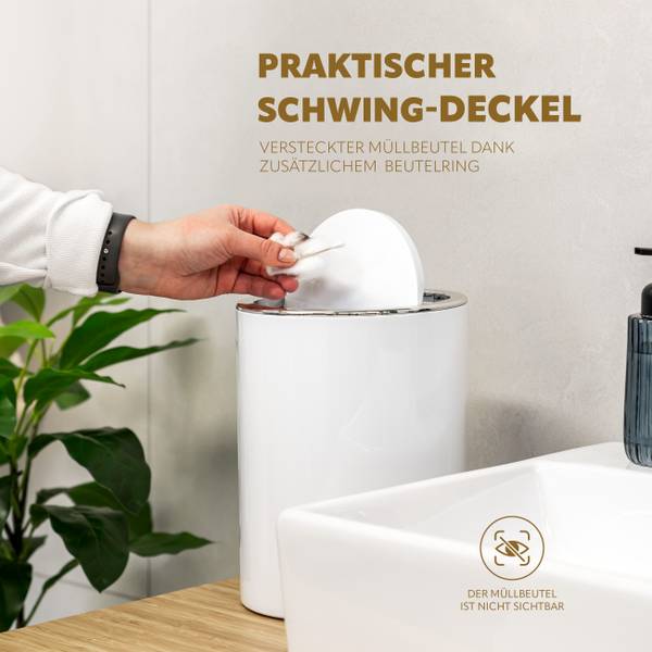 Kosmetikeimer Savona 90261 Weiß