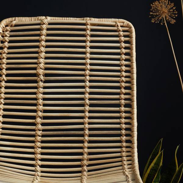 Stuhl BOHEMA Beige - Rattan - 43 x 87 x 39 cm