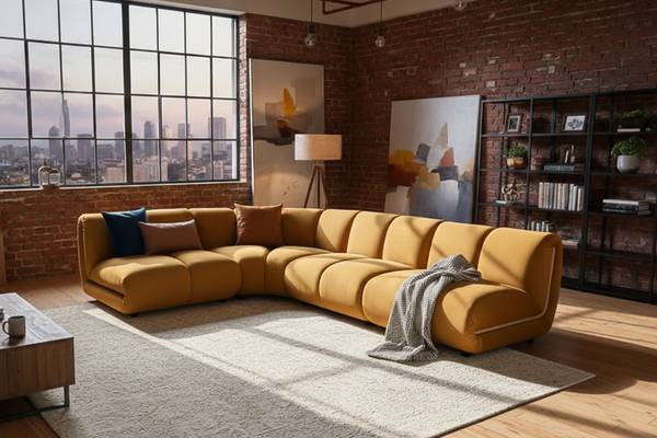 Modulsofa LAYLA Gelb