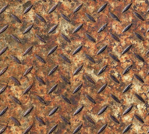 Selbstklebende Tapete Industrial Steel Schwarz - Braun - Mischgewebe - Vinyl - 35 x 250 x 1 cm