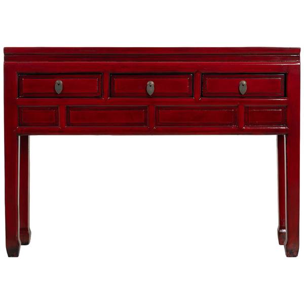 Sideboard 4523295018 Rot - Holzwerkstoff - 129 x 89 x 30 cm