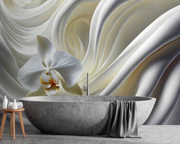 Fotobehang orchidee 300 x 210 cm