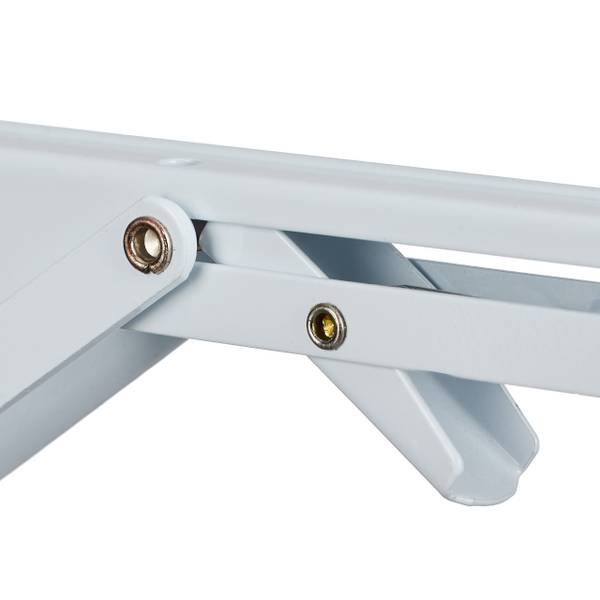 Klappbare Regalträger 4er Set Weiß