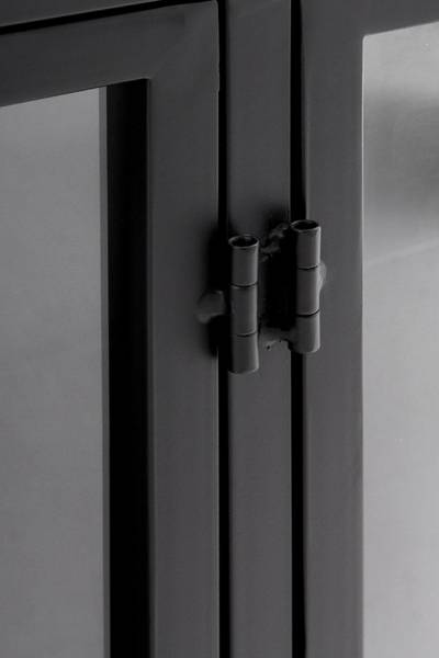 Sideboard  11309 Schwarz - Metall - 120 x 85 x 40 cm