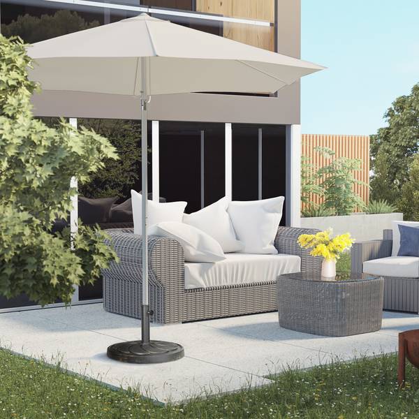 Parasolvoet 84D-212V00DR zwart - kunststof - 54 x 33 x 54 cm