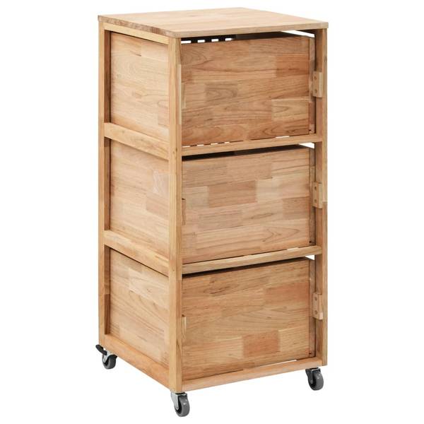 Armoire de rangement 247601 Marron - Bois massif - 41 x 91 x 41 cm