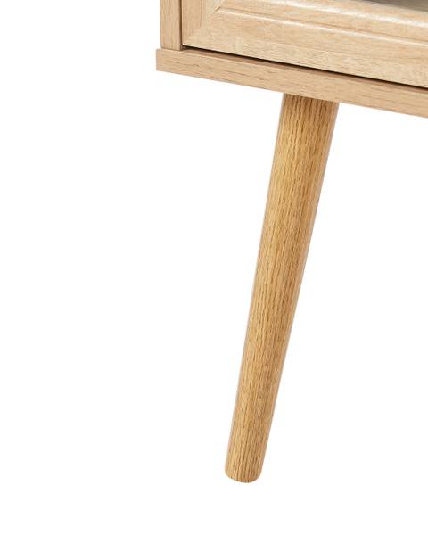 Vitrine ALBANY Braun - Holzwerkstoff - 150 x 76 x 40 cm
