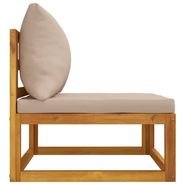 Salon de jardin 3028500-5  (lot de 3) Taupe