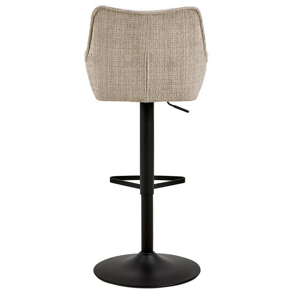 Barhocker Eddie 2er Set Beige - Textil - 51 x 114 x 51 cm
