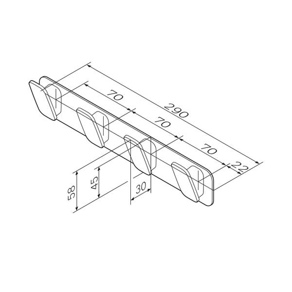 AM.PM Handtuchhaken-Set Kleiderhaken Schwarz