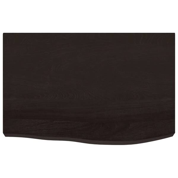 Waschtischplatte 3028687-2 Dunkelbraun - 50 x 4 cm
