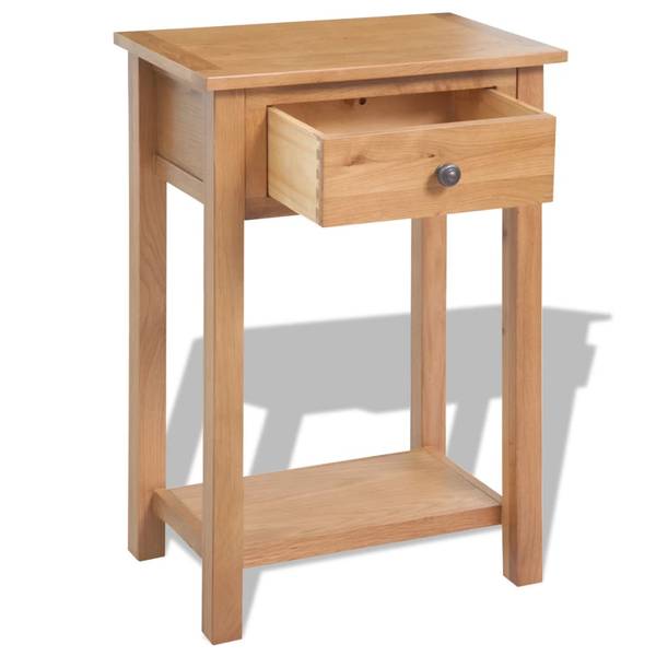 Konsolentisch 243932 Braun - Eiche - 32 x 75 x 50 cm