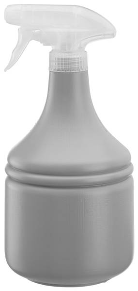 Sprühflasche DESEGNIO Grau - Kunststoff - 1 x 1 x 1 cm