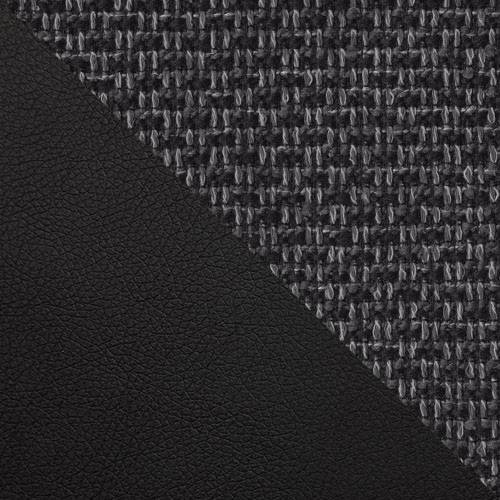Wohnlandschaft Wilma 1 Anthrazit - Schwarz - Ecke davorstehend links