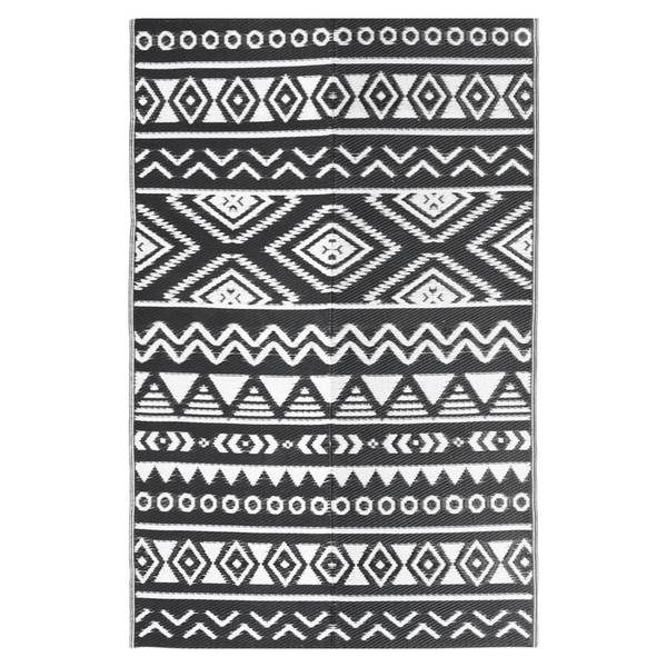 Outdoor-Teppich 3006547-16 Schwarz - Polypropylen - 290 x 1 x 190 cm