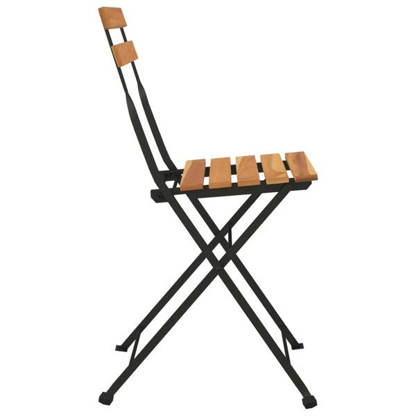 Bistrostuhl 3152111 8er Set Braun - Massivholz - 39 x 79 x 45 cm