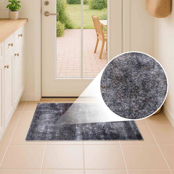 Fußmatte Innen MANHATTAN Anthrazit - 50 x 70 cm