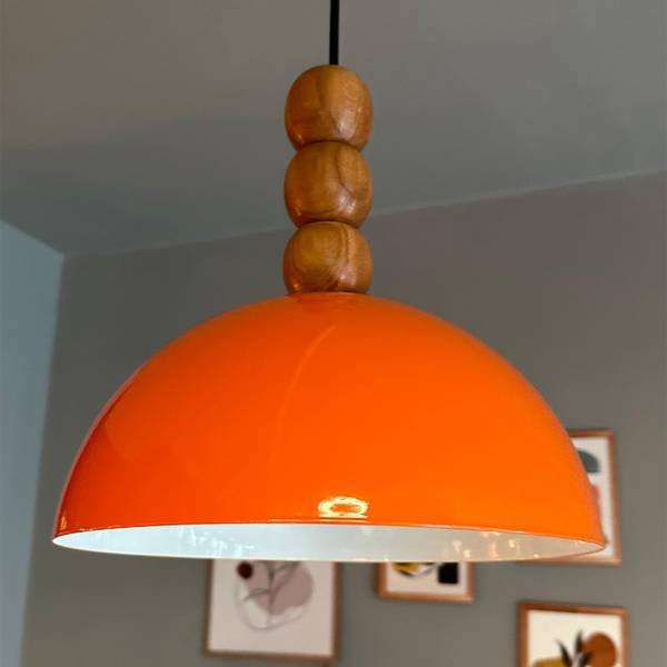 Pendelleuchte WMPYimpi Orange - Metall - 30 x 30 x 30 cm