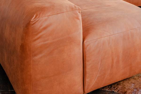 Sessel MIA Braun - Webstoff - Polypropylen - Vinyl - 120 x 72 x 120 cm