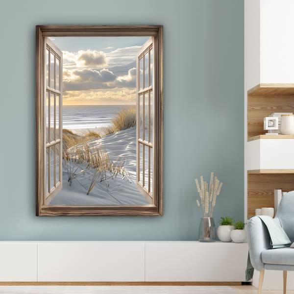TABLEAU SUR TOILE Panorama 90 x 140 cm
