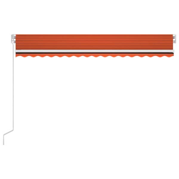 Markise 3006540-3 Braun - Orange - Polyester - Aluminium - 300 x 1 x 450 cm