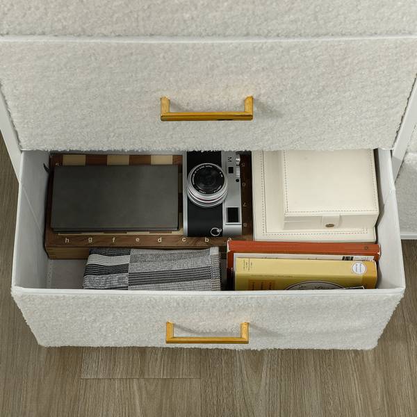 Kommode 831-980V00CW Weiß - Holzwerkstoff - 30 x 99 x 100 cm