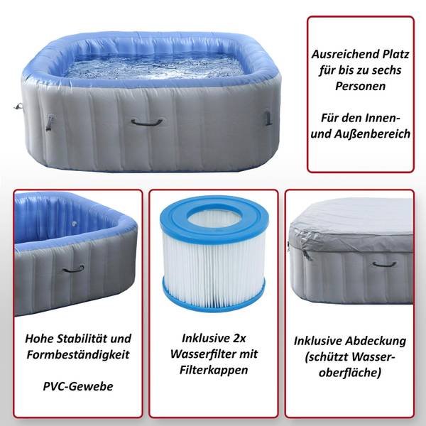 Whirlpool N97 grijs - kunststof - 198 x 67 x 198 cm
