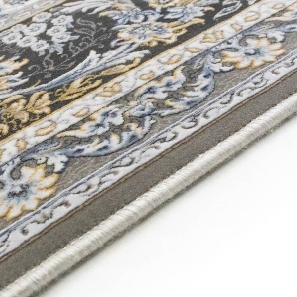 Kurzflorteppiche Shayan Grau - Naturfaser - 100 x 1 x 200 cm