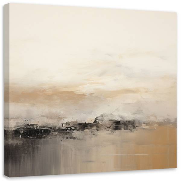 Canvas schilderij Mist 40 x 40 cm