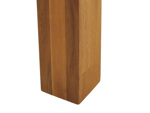 Esstisch LIVORNO Braun - Massivholz - 90 x 77 x 210 cm