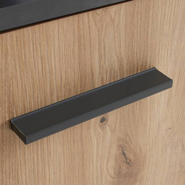 Lowboard MONTANA Braun - Grau - Holzwerkstoff - 160 x 56 x 38 cm