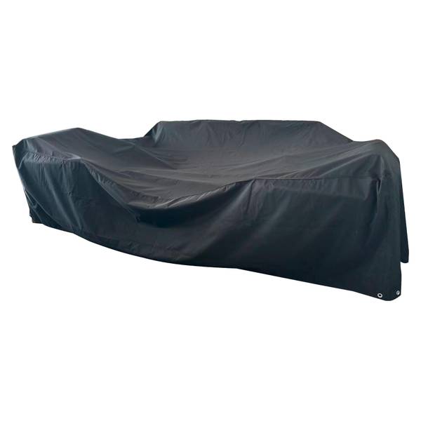 Loungegarnitur ELORA (17-teilig) Grau - Metall - Textil