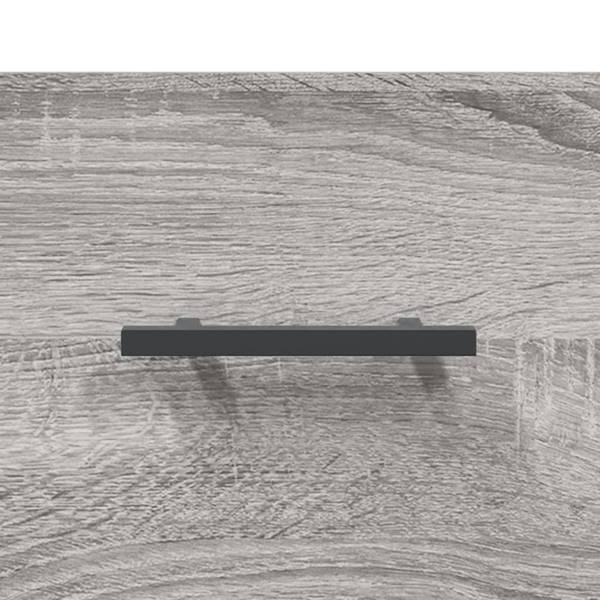 Highboard DE7996 Eiche Grau Dekor