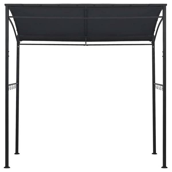 Belvédère de barbecue 48603 Gris - Polyester - Acier - 150 x 220 x 215 cm
