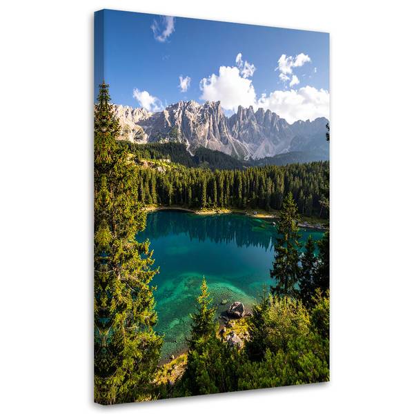 Wandbild See 80 x 120 cm
