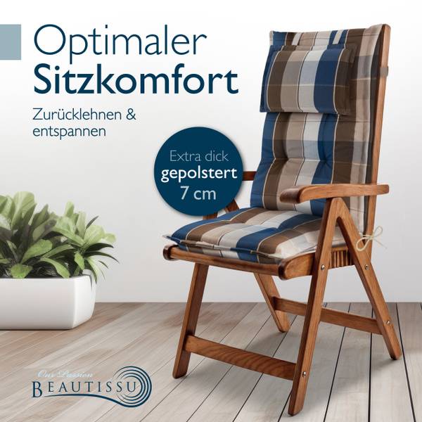 Hochlehner Auflage Highlux HL (8tlg) Anzahl Teile im Set: 8