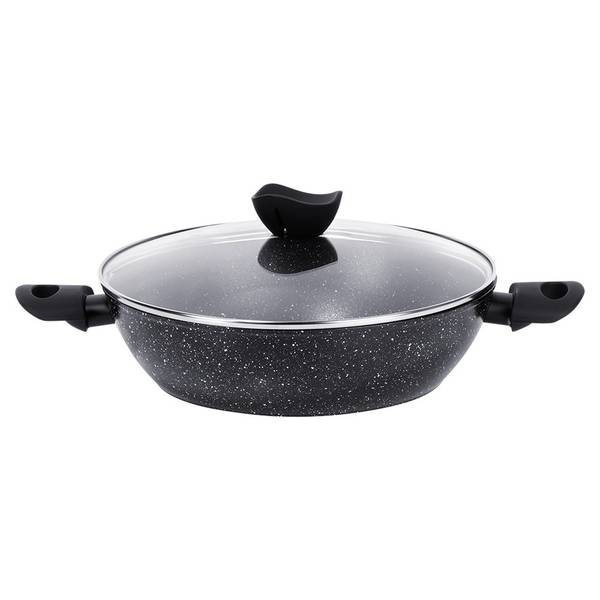 Pfanne 199088 Schwarz - Aluminium - 28 x 8 x 42 cm