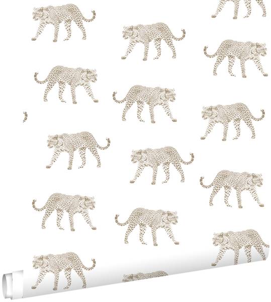 Tapete 139775 Beige - Fleece - 53 x 1005 x 53 cm