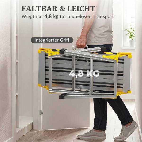 Werkbank B71-089V00BK Schwarz - Metall - 32 x 50 x 110 cm