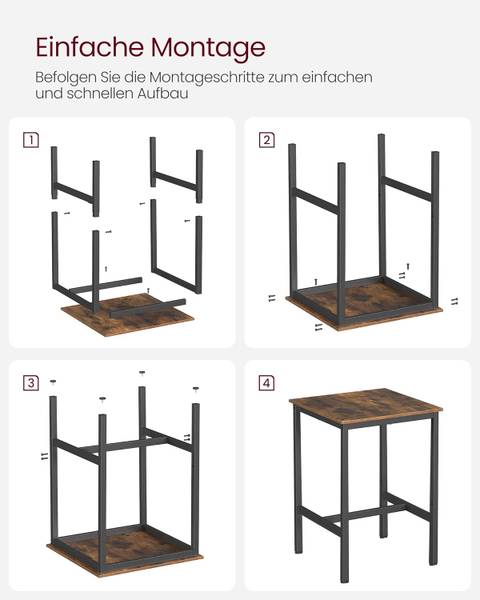 Bartisch Seix II Braun / Schwarz